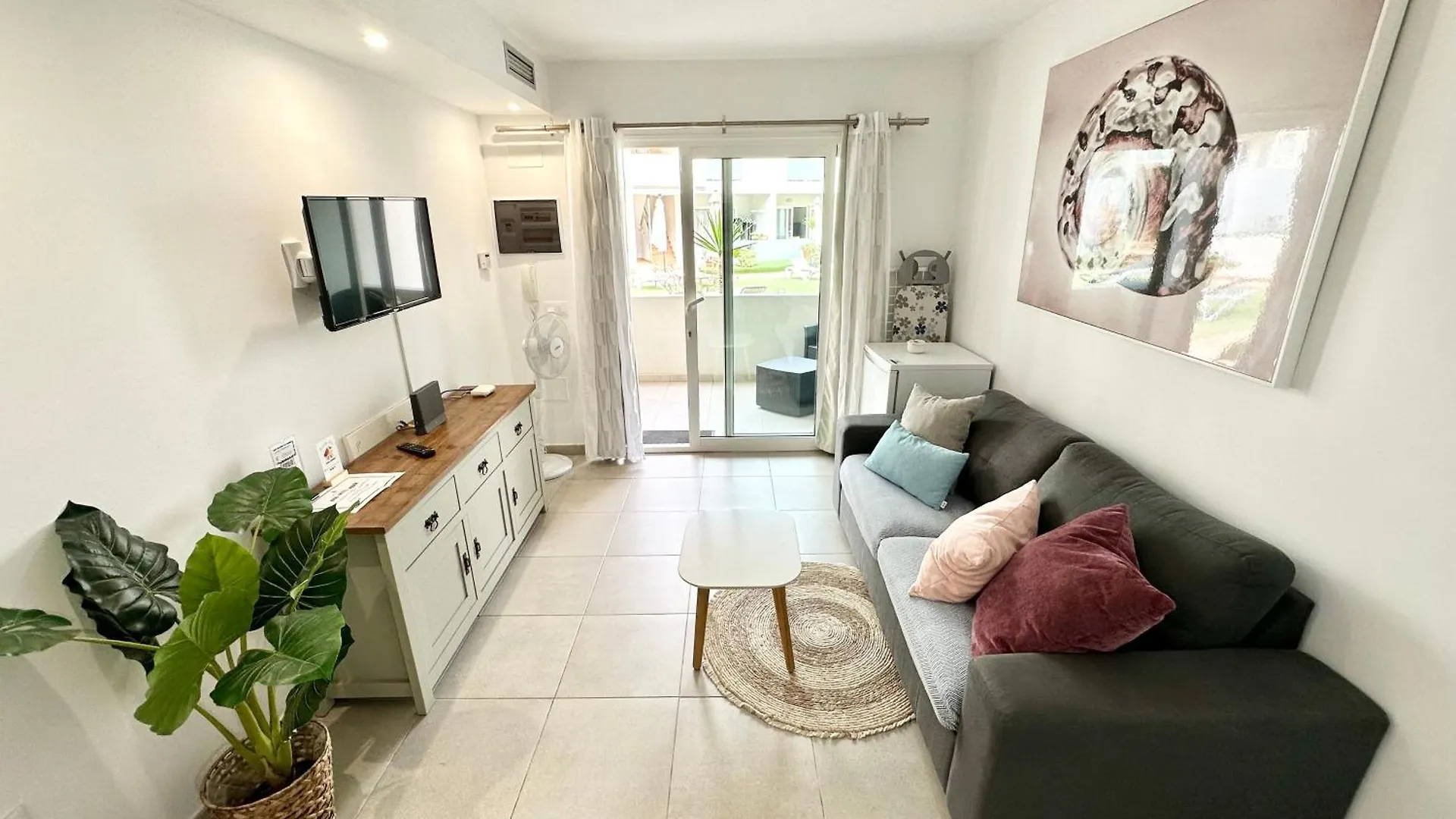 Apartamento Chocolate Brownie Piscina, Terraza, Planta Baja, Parking Y Wifi Corralejo